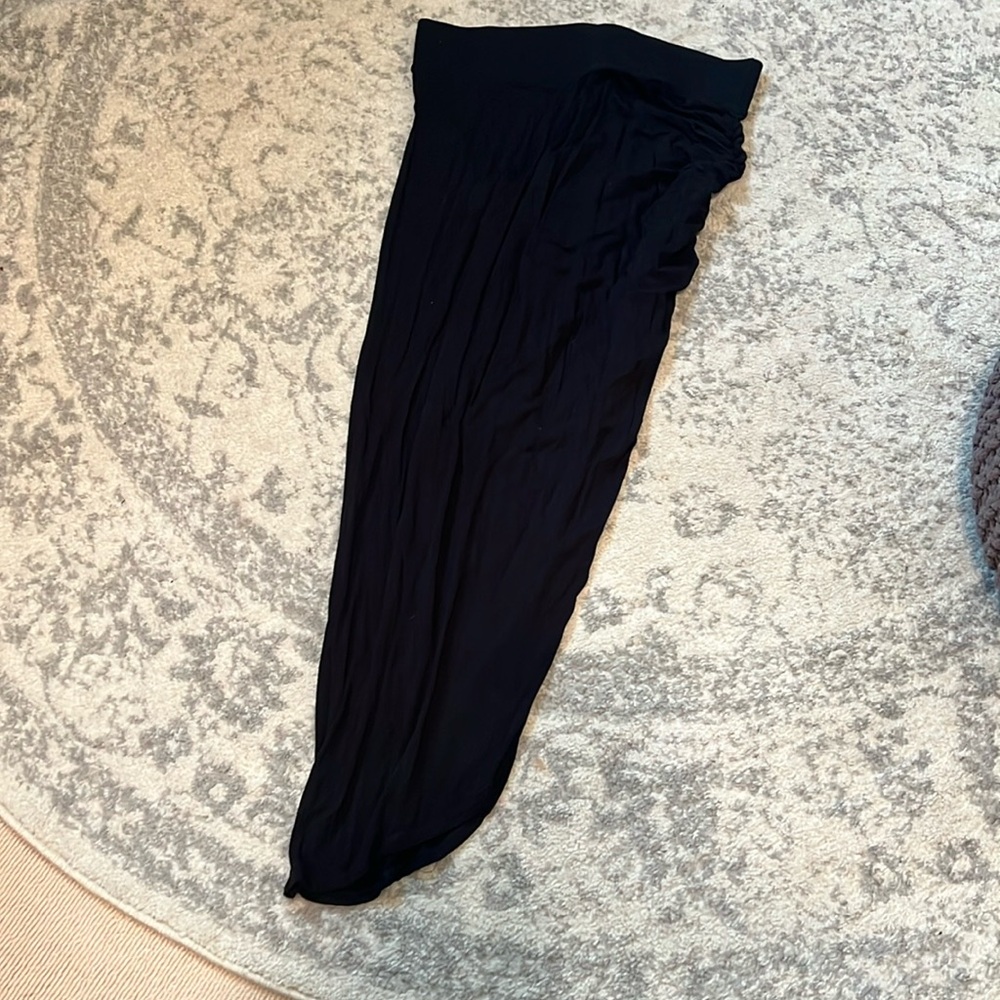 Torrid Elegant Black Maxi Skirt